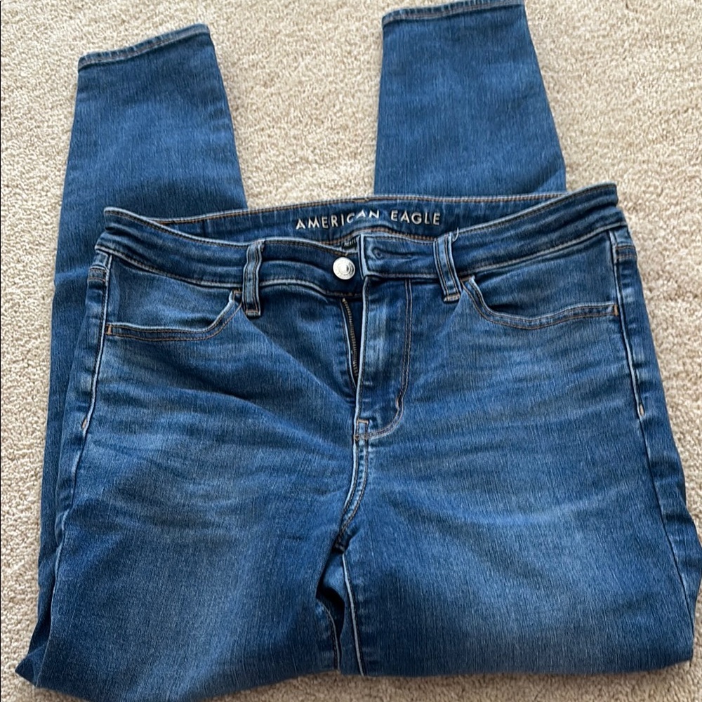 American Eagle Outfitters Women's Blue Jeans